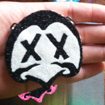 Mini-Penguin Chain (Black/White)