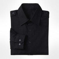 Men's Long Sleeve Straight Collor Fitting Shirt
