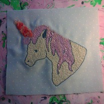 UNICORN - Hand Embroidered Patch