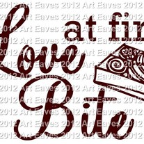 Love at First Bite Decal
