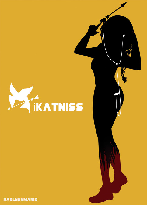 iKATNISS--THG (5x7 Print)