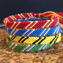 Harry Potter House Scarf Bracelets