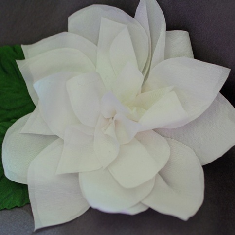 Silk Magnolia in Pearl White