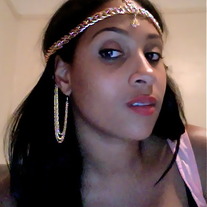 "Exotic" Gold Chain HeadPiece 
