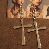 "Redemption" Cross Earrings