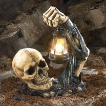 SINISTER SKULL WITH LANTERN