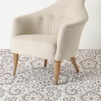 Victorian Lace on your floor or Wall Damask Allover Designer Pattern Stencil 