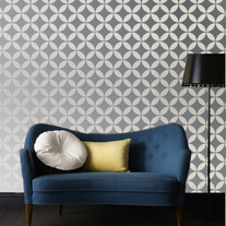 Geometric traditional Moroccan patterns with a Modern twist Designer Pattern Stencil for Walls Decor