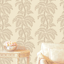 Clara Leafy Tree Stencil Forest Branches Designer Pattern for Walls Decor 