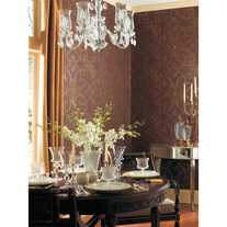 Iron Work Allover Pattern Wall Stencil Home Decor