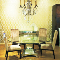 Prada Geometric Shapes Pattern Allover Pattern Wall Stencil Home Decor