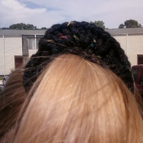crochet scrunchie