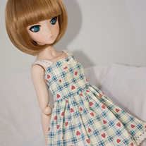 Gingham Hearts Sun Dress