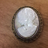 Portrait of a Lady Brooch