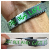GET OUT AND GET IT Wristband- 10 PACK