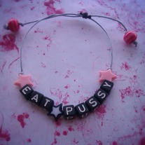 EAT P*SSY - bracelet