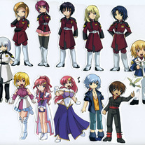 Stickers - Gundam SEED DESTINY Set of 12 (Fanart)