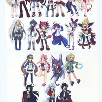 Stickers - Disgaea Series Character Stickers (Fanart)