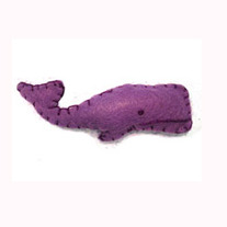 Whale Catnip Toy
