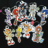 Keychains - Sonic the Hedgehog Character Keychains (Fanart)