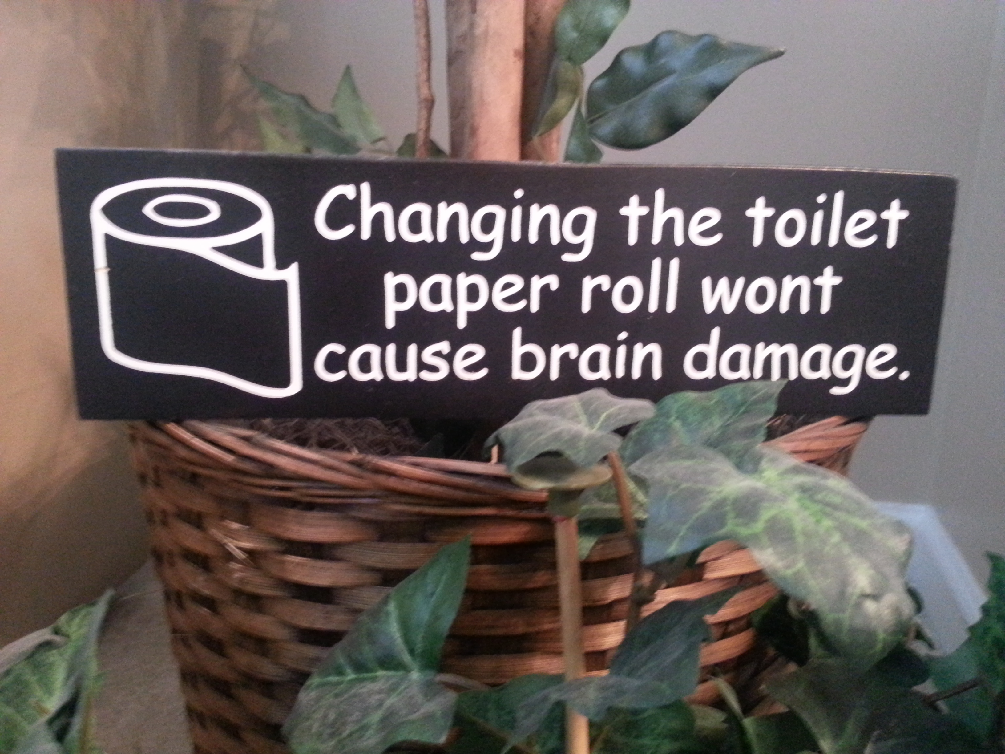 Changing The Toilet Paper Roll Won t Cause Brain Damage My Vinyl changing-the-toilet-paper-roll-won-t-cause-brain-damage-my-vinyl