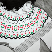 ACEO artist trading card CUSTOM made to order - collectible atc art drawing