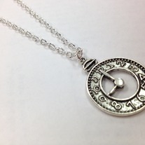 Simple Clock Necklace