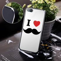 New Chic I Love Beard Apple iPhone 5 Case Cover
