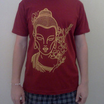 Thai Buddha - Cranberry