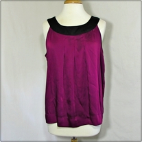 Silky Magenta Top