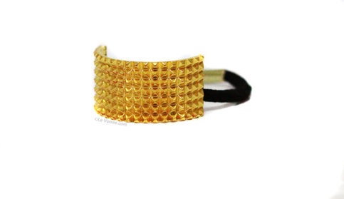Spike Wrap Hair Accessories - Gold