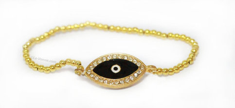 Evil Eye Bracelet - Gold