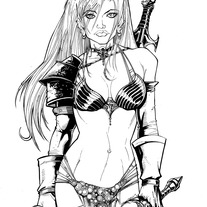 Elf Warrior Princess OG Art