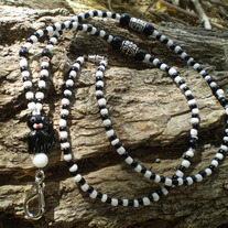 Little Black Cat Lanyard