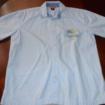 BOYS GAP KIDS BLUE BUTTON SHIRT SIZE XL-12