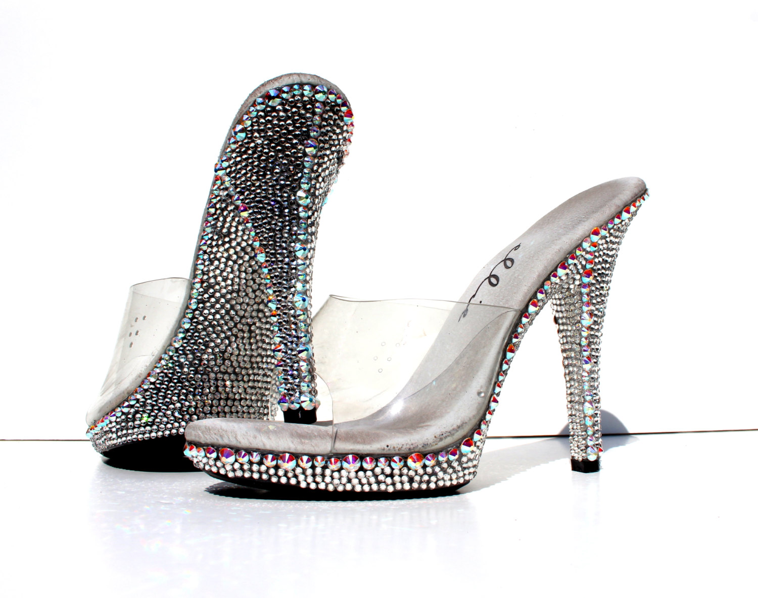swarovski wedding heels