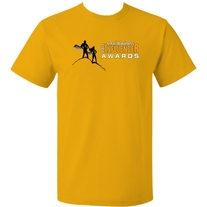 SMBInfluencer Gold T-Shirt (Blank Back)