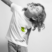 Kids Balloon Caterpillar - White/Green