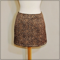 Short Leopard Skirt