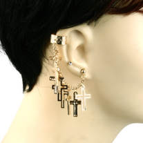 Cross Earcuff