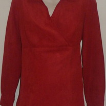 Long Sleeve Burgundy Top-Motherhood Maternity Size Large