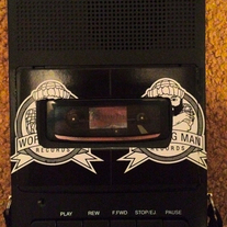 Portable "Working Man Records" Cassette Deck