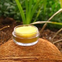 Coconut Lip Balm, in a Pot