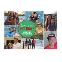 printable holiday card | holiday collage