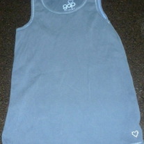 Navy Blue Tank Top-Gap Size 8