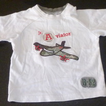 Jr Aviator Shirt-Starting Out Size 24 Months