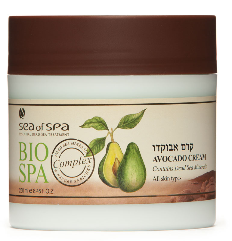 Avocado Face and Body Cream, Dead Sea Minerals 250ml / 8.45 fl oz on