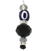 Sparkle Black and Blue Pendant