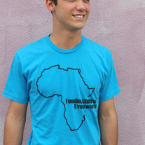 "Feeding Children Everywhere: Africa" - Teal