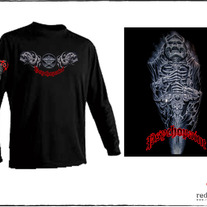 Long printed sleeve t-shirt épée 
